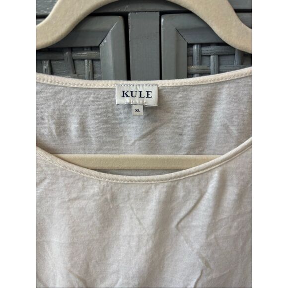 Kule The Malibu Three Quarter Sleeve Tee XL, $118 G24 - Picture 4 of 7